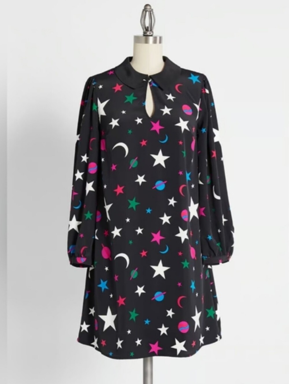 NWT Modcloth Galaxy Universe Fantastic Shift Dress